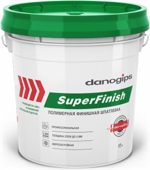 Готовая шпаклевка Danogips SuperFinish Шитрок финиш 28 кг
