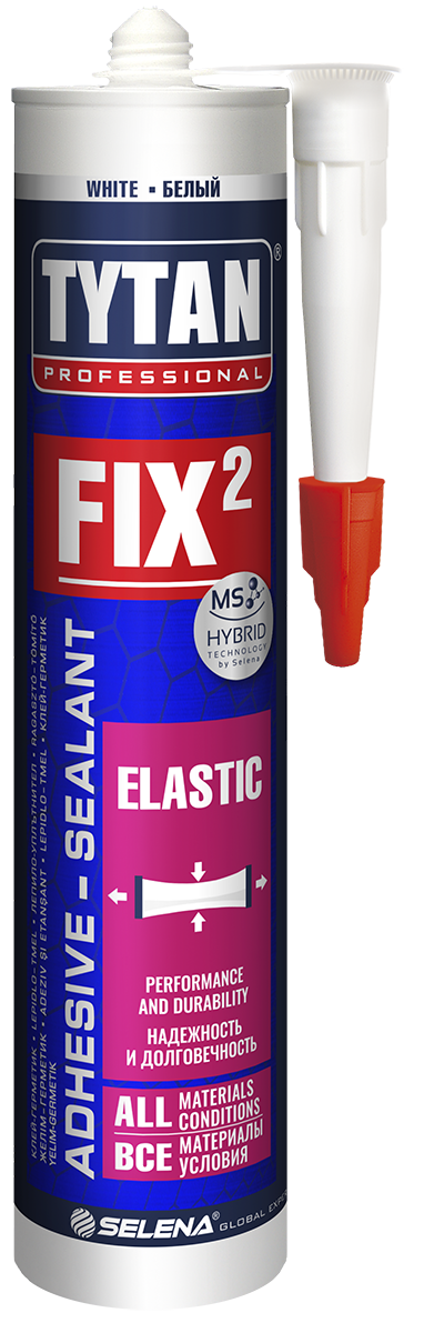 КЛЕЙ-ГЕРМЕТИК FIX² ELASTIC
