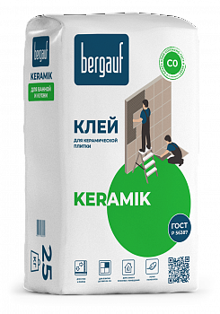 Bergauf Keramik Клей для керамической плитки 25кг (56 шт/п)