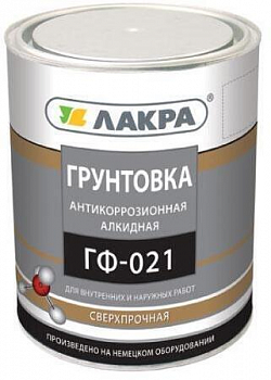 Лакра ГФ-021 грунт красно-коричневый 20кг