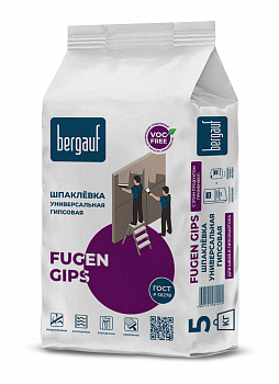 Шпаклевка гипсовая Bergauf Fugen Gips 5кг (108шт/п)