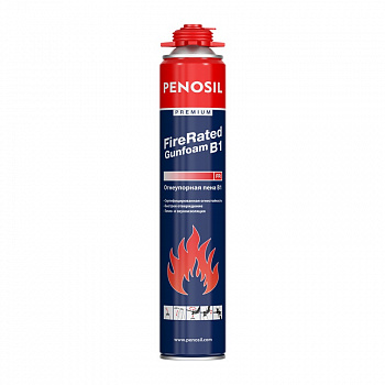 Пена профессиональная Penosil Premium Fire Rated Gunfoam B1 огнеупорная 720ml/12/672