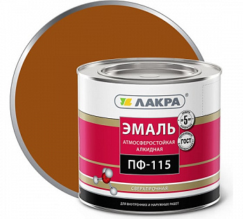 Лакра ПФ-115 эмаль кор. 2,0 кг/6