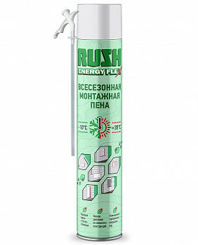 Пена бытовая всесезонная RUSH 1000 мл RPH10U530/12/840