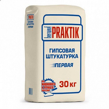 Bergauf Praktik штукатурка гипсовая первая 30кг (49шт/п)
