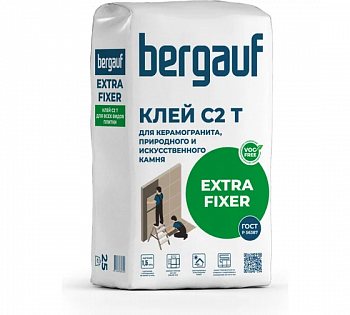 Bergauf Extra Fixer Клей для керамогранита и камня 25кг (56шт/п)