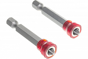Биты PH2х50 магн с насеч (2шт/уп) Quadro Torsion 460250-2