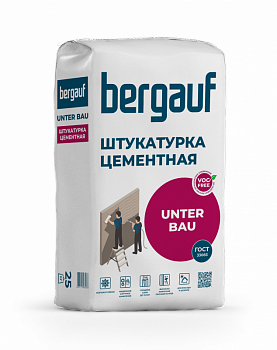 Bergauf Unter Bau Штукатурка цементная фасадная 25кг (56шт/п)