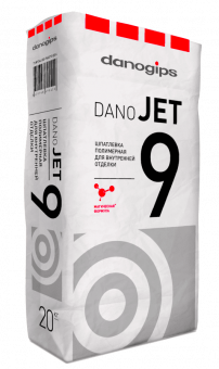 Шпаклевка полимерная Danogips JET9 выравнивающая 20кг