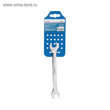 Ключ рожковый 10 х 12 мм CR-V матовый 43-3-411