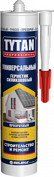 Герметик силиконовый универсальный Tytan Professional прозрачный 310мл (12) 66824