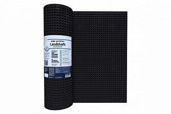 Мембрана профилированная Gruntflex Landshaft light 400 2*20м,40м2 Высота шипов 8 мм в Казани