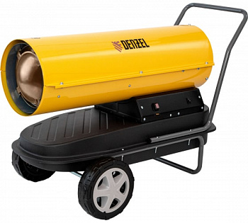 Пушка тепловая дизельная DHG-30  30 кВт 750 м3/ч прямой нагрев Denzel 96484 МИ