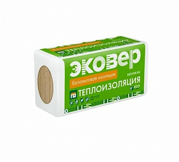 Утеплитель ЭКОВЕР ЭКОФАСАД 1000*600*150 плита мин0,18м3;1,2м2